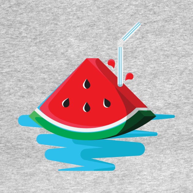 Juicy watermelon by MrWeissman